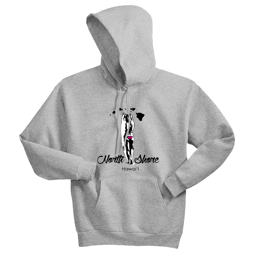 North Shore Hawai'i Unisex Hoodie – Island Vibes & Coastal Style