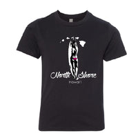 North Shore Hawai‘i Youth T-Shirt – Surf Girl Island Design