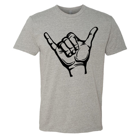 COOL Shaka Hand Men's T-Shirt – Positive Vibe 'Hang Loose' Tee