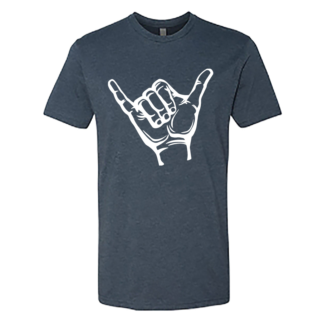 COOL Shaka Hand Men's T-Shirt – Positive Vibe 'Hang Loose' Tee