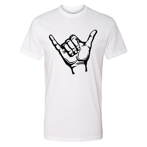 COOL Shaka Hand Men's T-Shirt – Positive Vibe 'Hang Loose' Tee