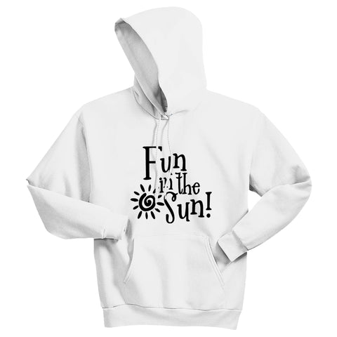 SUNNY "Fun in the Sun" Unisex Hoodie – Cheerful & Cozy Summer Sweatshirt