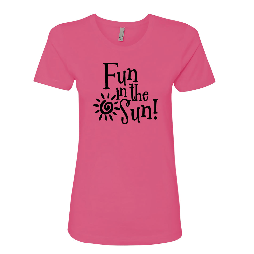 SUNNY "Fun in the Sun" Women's T-Shirt – Stylish & Comfy Summer Tee
