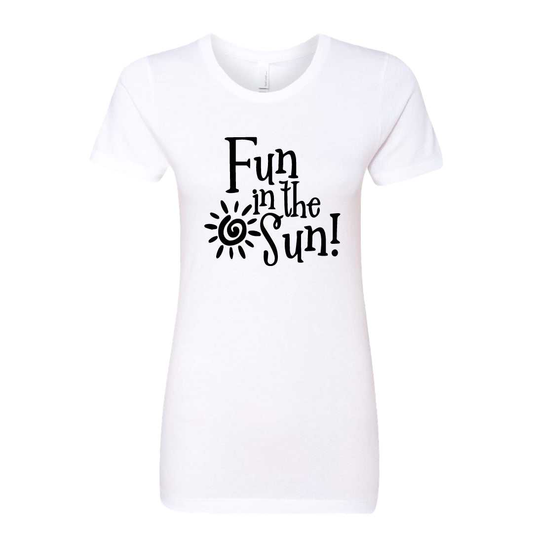 SUNNY "Fun in the Sun" Women's T-Shirt – Stylish & Comfy Summer Tee