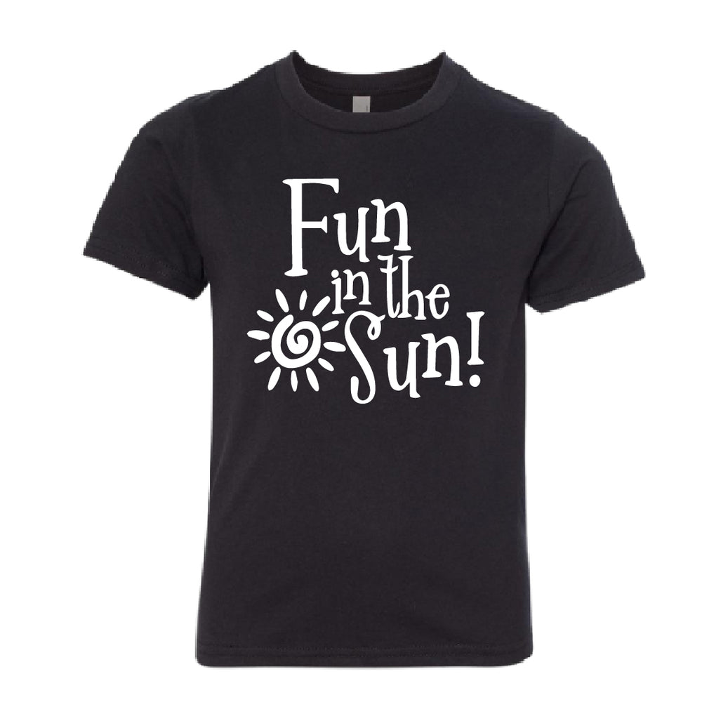 SUNNY "Fun in the Sun" Youth T-Shirt – Playful & Comfy Kids' Summer Tee