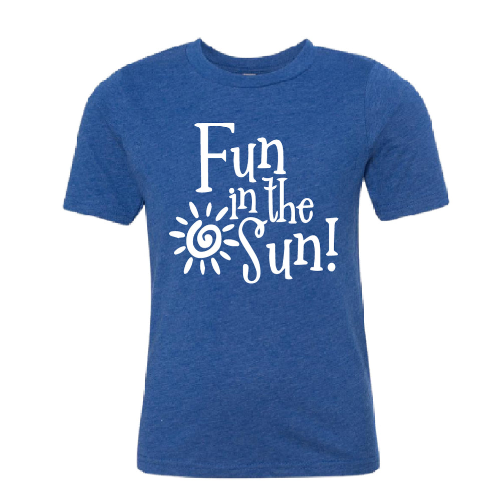 SUNNY "Fun in the Sun" Youth T-Shirt – Playful & Comfy Kids' Summer Tee