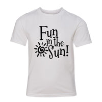 SUNNY "Fun in the Sun" Youth T-Shirt – Playful & Comfy Kids' Summer Tee