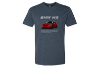 BMW M3 Men’s T-Shirt – Iconic Performance Car Tee | Sizes S–2XL | 6 Bold Colors
