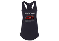 BMW M3 Women’s Racerback Tank – Iconic Performance Style | Sizes S–2XL | 5 Bold Colors