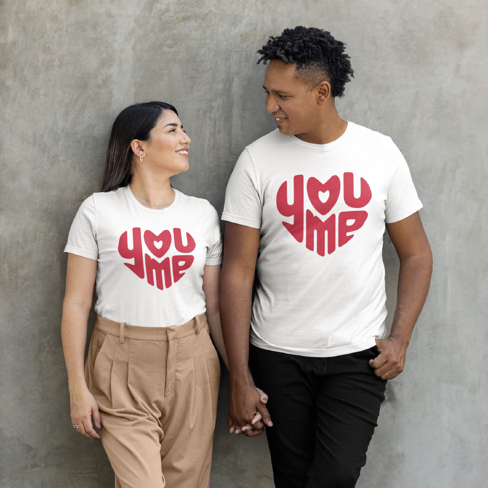 Men’s Valentine's Day Heart Graphic T-Shirt | Stylish Love Themed Crew Neck Tee | Premium Soft Cotton Everyday Shirt