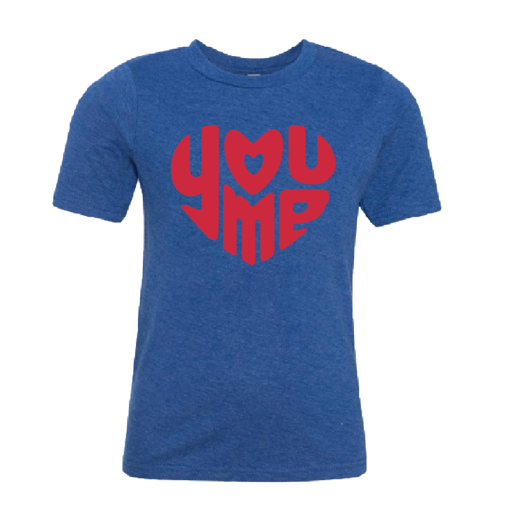 Cute Kids Valentine's Day T-Shirt | Heart Graphic Youth Tee for Boys & Girls | Soft Cotton Holiday Shirt