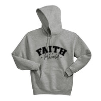 Faith Forward Unisex Hoodie – Inspirational Christian Sweatshirt for Men & Women, Cozy Fleece Pullover