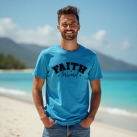 Men’s “Faith Forward” Graphic T-Shirt – Inspirational Christian Tee