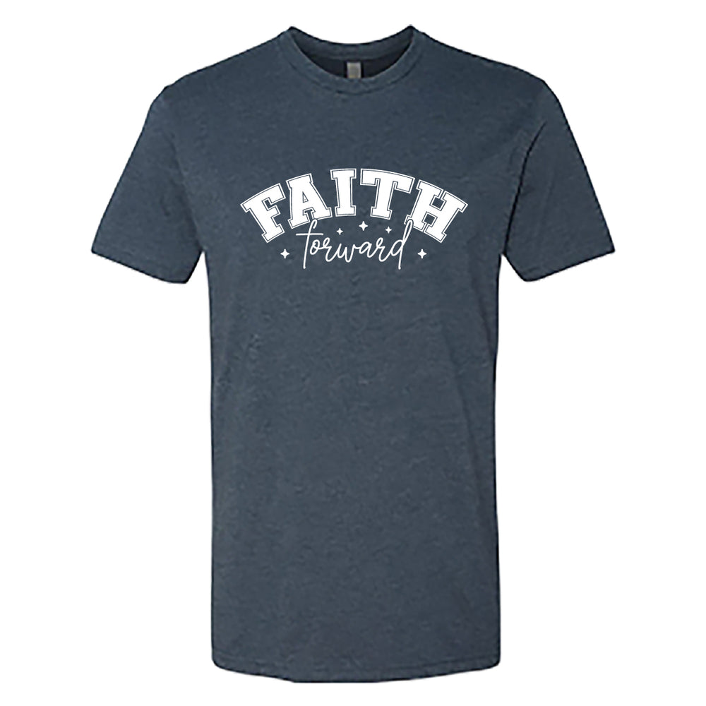 Men’s “Faith Forward” Graphic T-Shirt – Inspirational Christian Tee