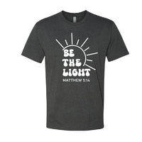 INSPIRATIONAL "Be the Light" Men's T-Shirt – Faith-Based Christian Tee