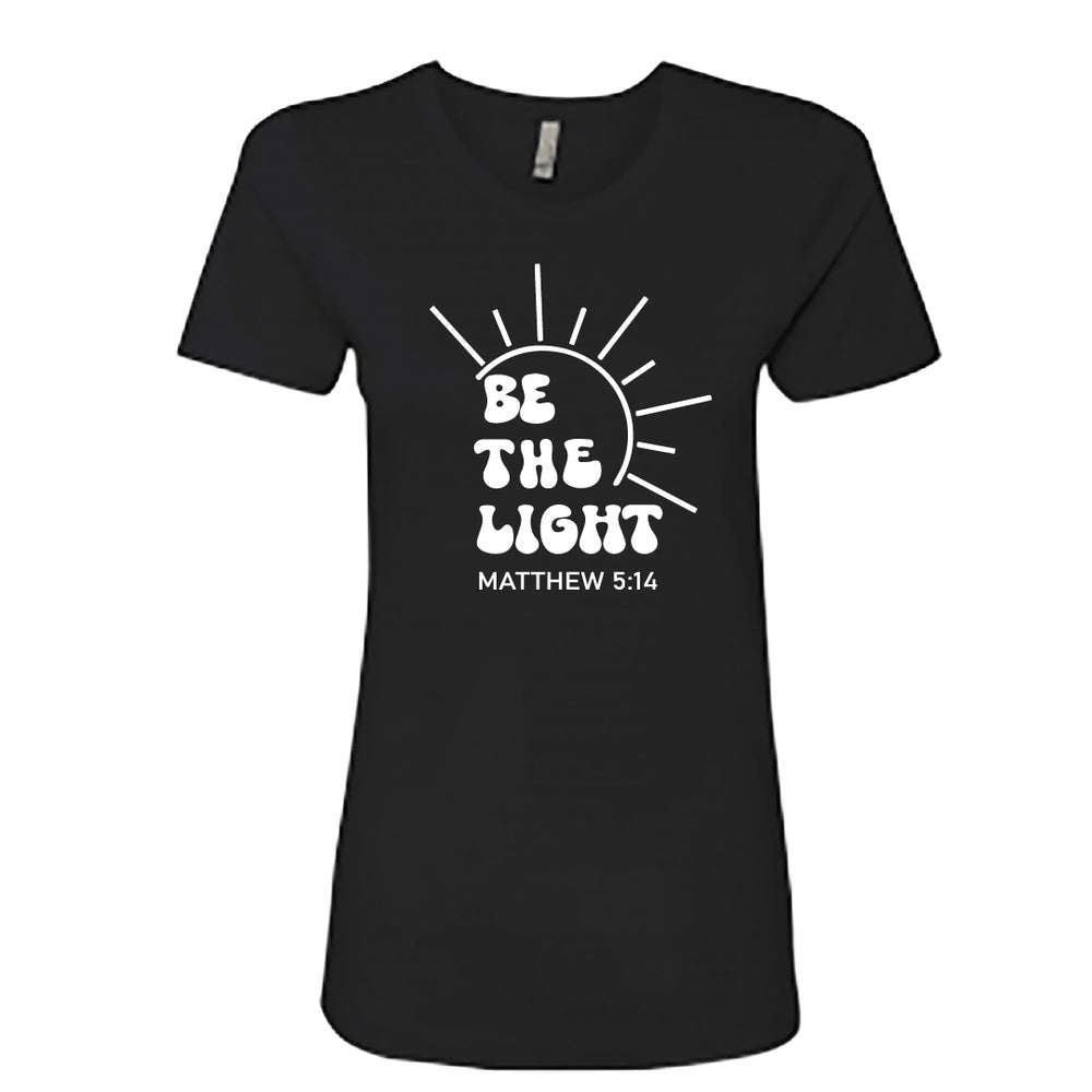 INSPIRATIONAL "Be the Light" Men's T-Shirt – Faith-Based Christian Tee