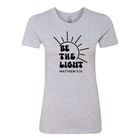 INSPIRATIONAL "Be the Light" Men's T-Shirt – Faith-Based Christian Tee