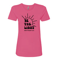 INSPIRATIONAL "Be the Light" Men's T-Shirt – Faith-Based Christian Tee