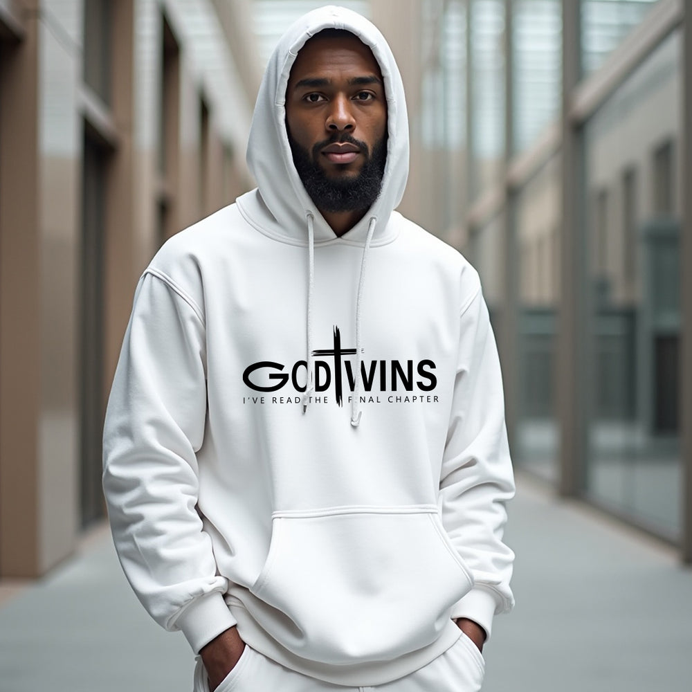 INSPIRING "God Wins" Unisex Hoodie – Faith-Based Christian Sweatshirt