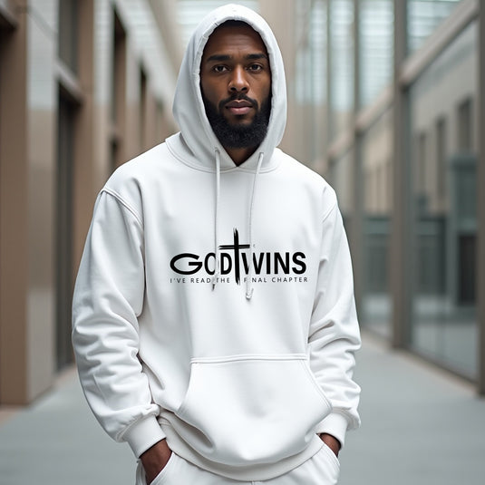 INSPIRING "God Wins" Unisex Hoodie – Faith-Based Christian Sweatshirt