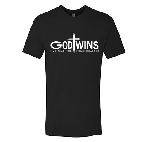 BOLD "God Wins" Men's T-Shirt – Inspiring Christian Tee for Men