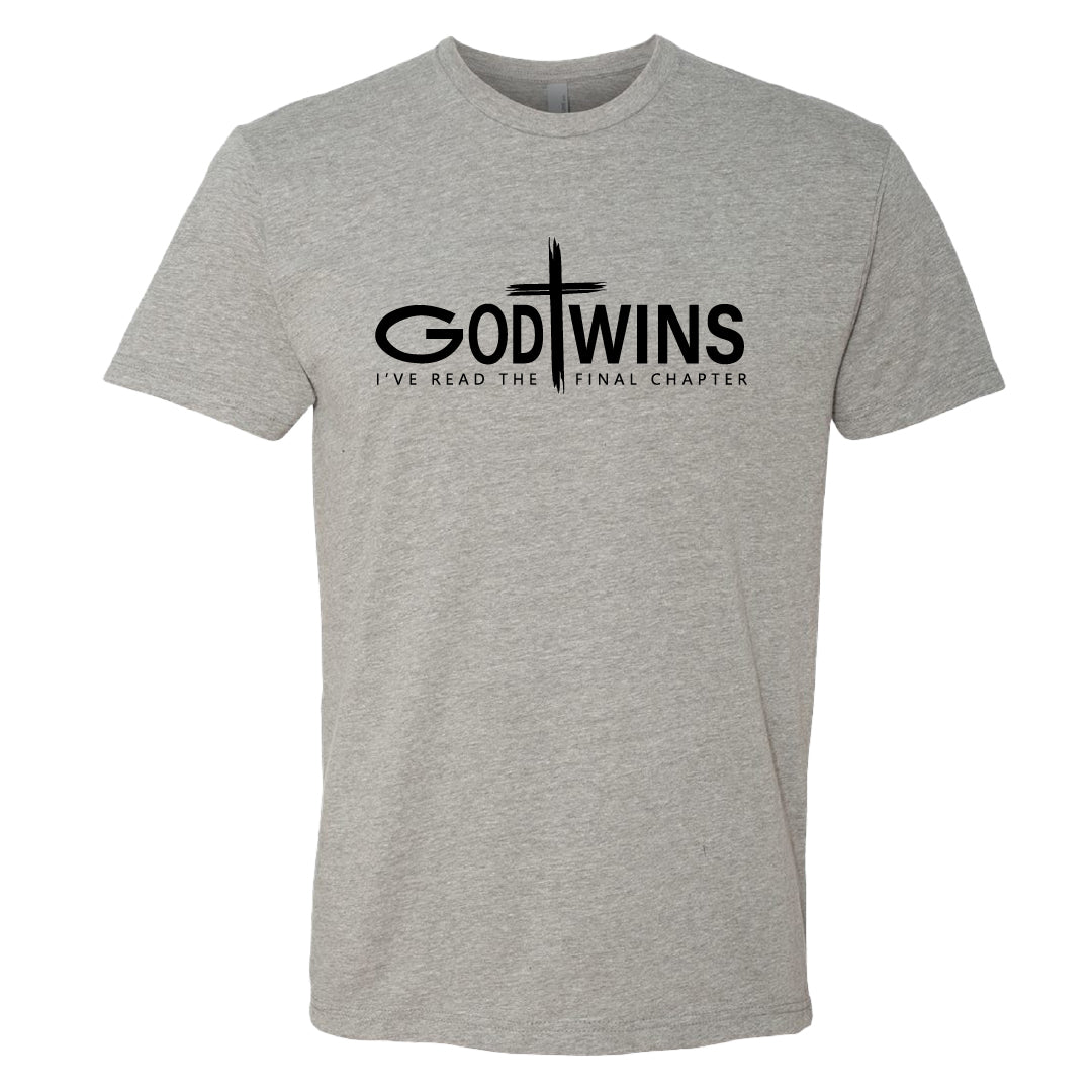BOLD "God Wins" Men's T-Shirt – Inspiring Christian Tee for Men