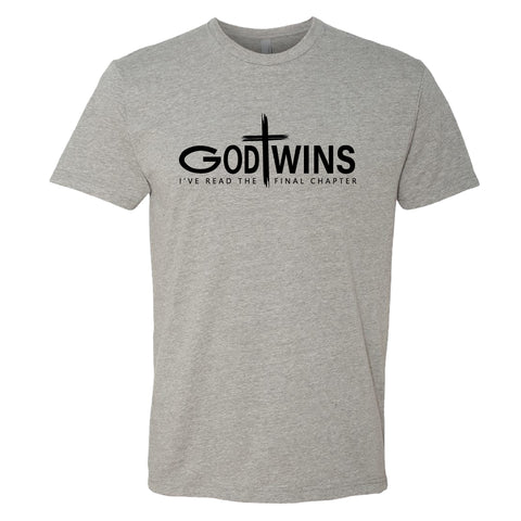BOLD "God Wins" Men's T-Shirt – Inspiring Christian Tee for Men