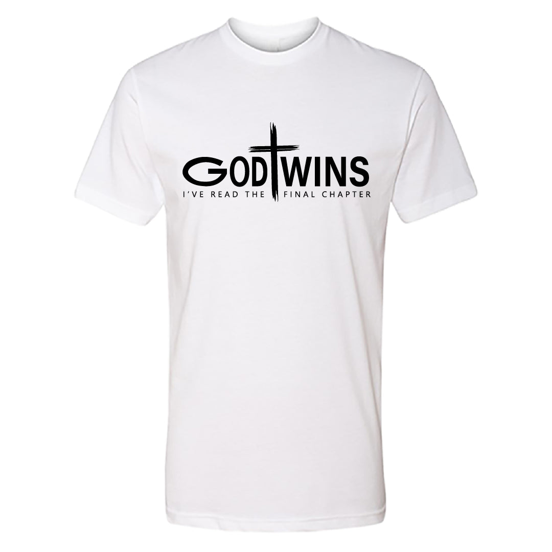 BOLD "God Wins" Men's T-Shirt – Inspiring Christian Tee for Men