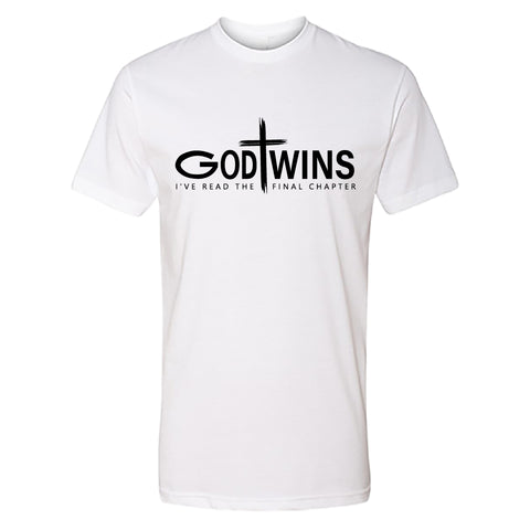 BOLD "God Wins" Men's T-Shirt – Inspiring Christian Tee for Men