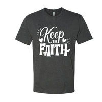 UPLIFTING "Keep the Faith" Men's T-Shirt – Inspirational Christian Tee