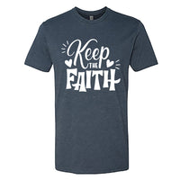 UPLIFTING "Keep the Faith" Men's T-Shirt – Inspirational Christian Tee