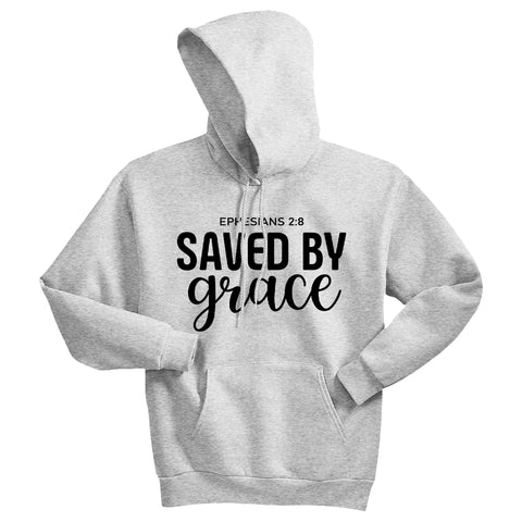 GRACEFUL "Saved by Grace" Unisex Hoodie – Inspiring Christian Sweatshirt