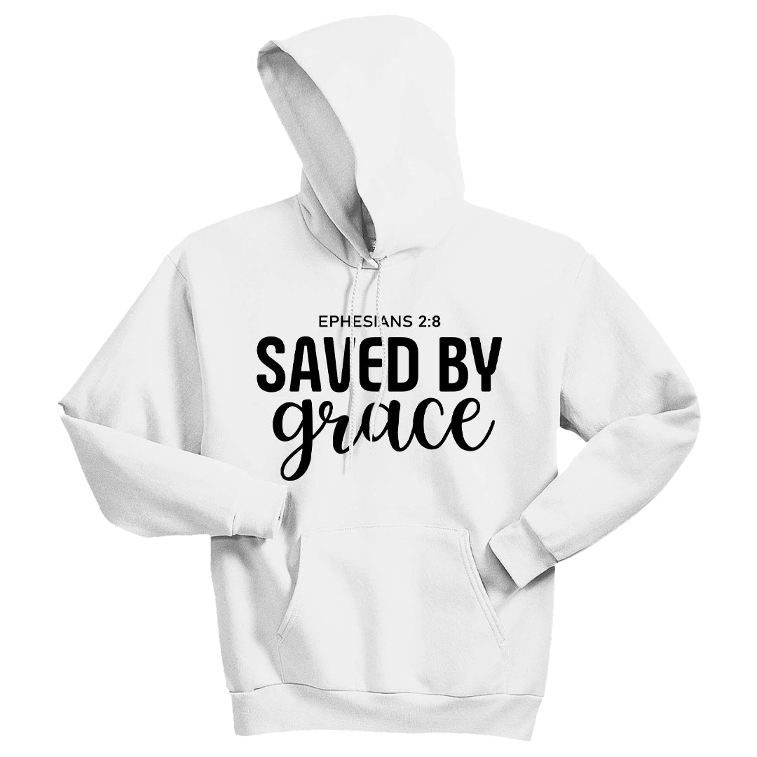 GRACEFUL "Saved by Grace" Unisex Hoodie – Inspiring Christian Sweatshirt