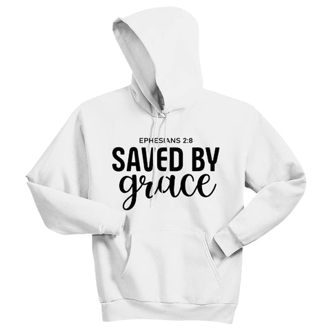 GRACEFUL "Saved by Grace" Unisex Hoodie – Inspiring Christian Sweatshirt