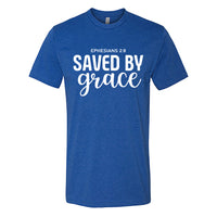 GRACEFUL "Saved by Grace" Men's T-Shirt – Inspiring Christian Tee for Men