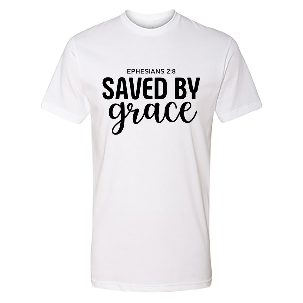 GRACEFUL "Saved by Grace" Men's T-Shirt – Inspiring Christian Tee for Men