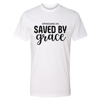 GRACEFUL "Saved by Grace" Men's T-Shirt – Inspiring Christian Tee for Men