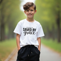 EMPOWERING "Not Today Satan" Youth T-Shirt – Bold Christian Kids' Tee