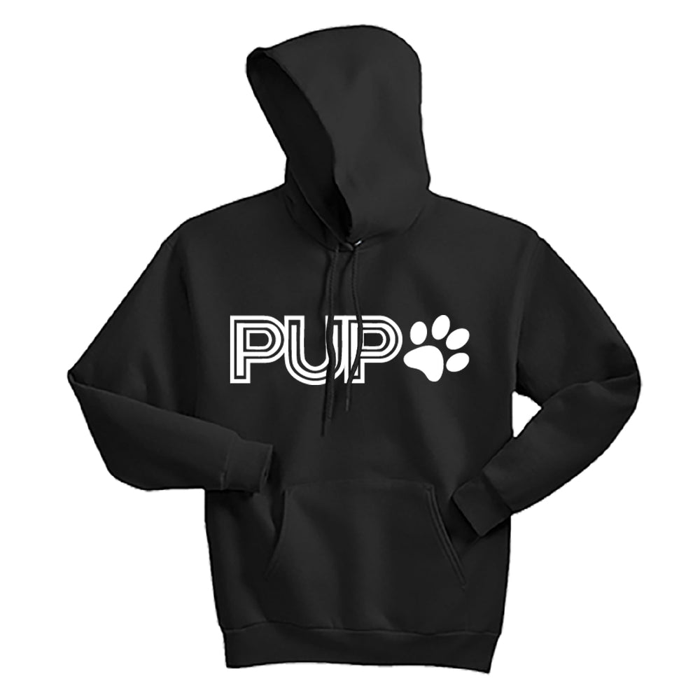 "PUP" Minimalist Men's / Unisex Hoodie – The Go-To Comfort for Dog Owners