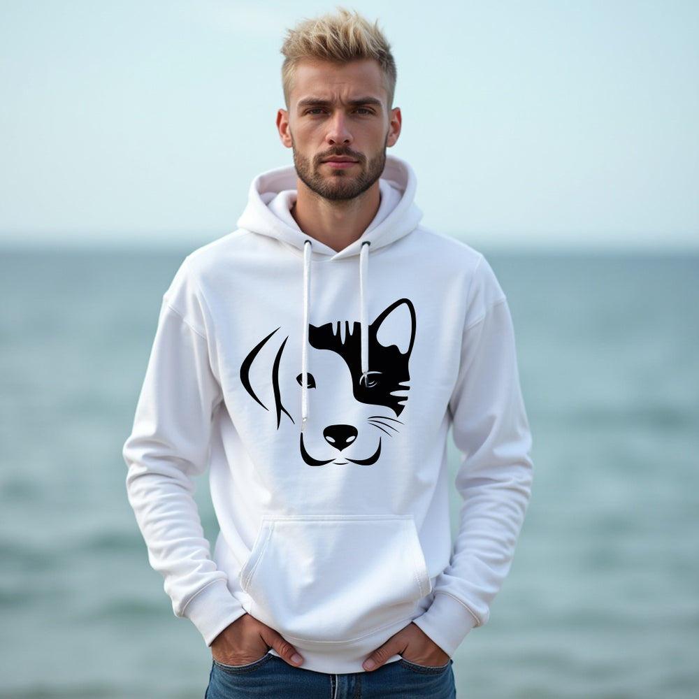 "Team Paws" Unisex Hoodie – The Ultimate Comfort for Dog and Cat Lovers