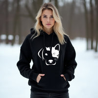 "Team Paws" Unisex Hoodie – The Ultimate Comfort for Dog and Cat Lovers