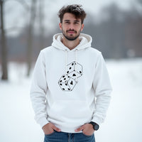 "Lucky in Love" Unisex Hoodie – The Perfect Layer for a Playful Heart