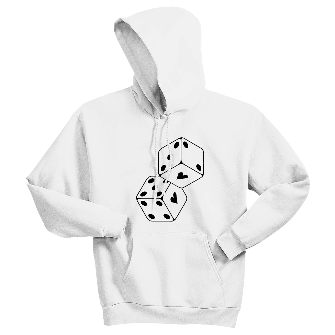 "Lucky in Love" Unisex Hoodie – The Perfect Layer for a Playful Heart