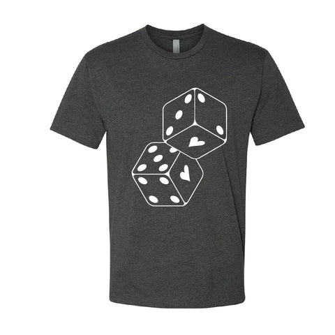 "Lucky in Love" Men's / Unisex T-Shirt – A Fun & Playful Graphic Tee