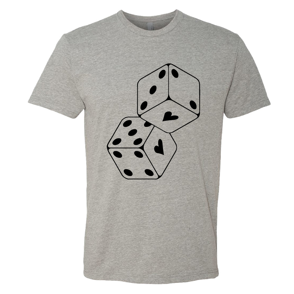 "Lucky in Love" Men's / Unisex T-Shirt – A Fun & Playful Graphic Tee