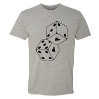 "Lucky in Love" Men's / Unisex T-Shirt – A Fun & Playful Graphic Tee