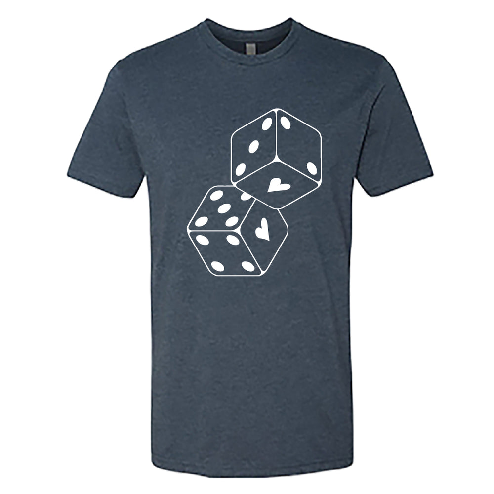 "Lucky in Love" Men's / Unisex T-Shirt – A Fun & Playful Graphic Tee