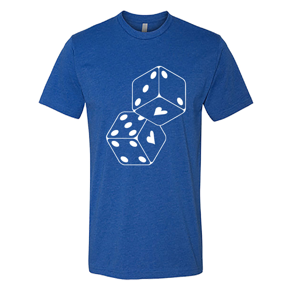 "Lucky in Love" Men's / Unisex T-Shirt – A Fun & Playful Graphic Tee