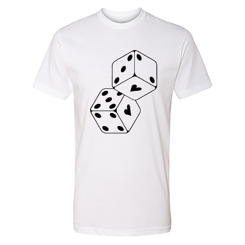 "Lucky in Love" Men's / Unisex T-Shirt – A Fun & Playful Graphic Tee