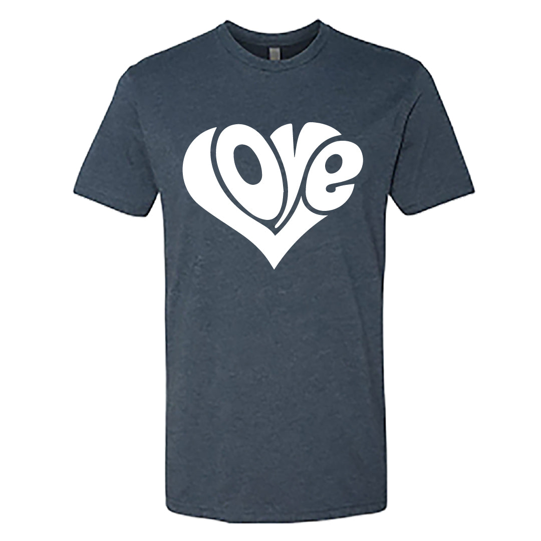 "Love" Heart Men's T-Shirt – A Timeless Graphic Tee